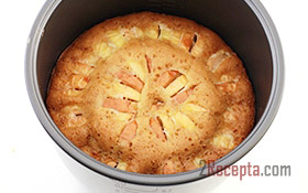 Английский яблочный пирог в мультиварке