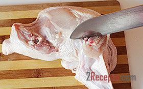 Как правильно разделать курицу на порционные куски