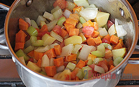 Овощной крем-суп из сельдерея