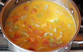 Овощной крем-суп из сельдерея