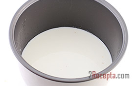 Пшенная молочная каша в мультиварке