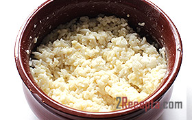 Рисовые оладьи с сыром