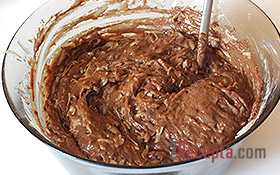 Шоколадный пирог из кабачков в мультиварке
