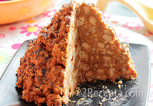 Торт «Муравейник» из печенья (без выпечки)